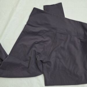 Victoria Sport Gray Crossover High Waist Leggings Size Large L Soft Stretch...